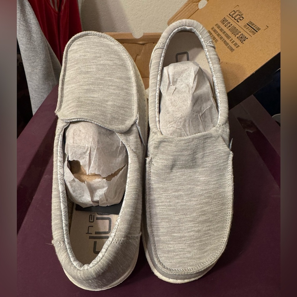 Hey Dude Misty Fleece Gray Shoes